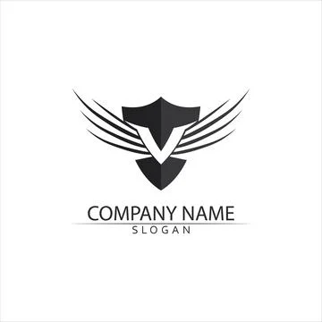 Falcon Logo Template vector Stock Illustration