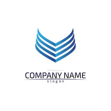 Falcon Wings Logo Template vector icon logo design app 스톡 일러스트