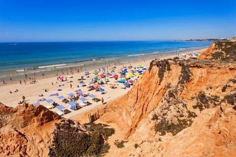 Falesia beach Stock Photos