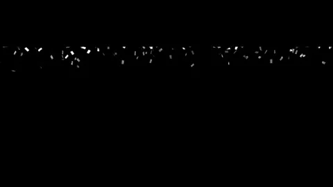 FalingPapers MultiScreen Stock Footage 340821645