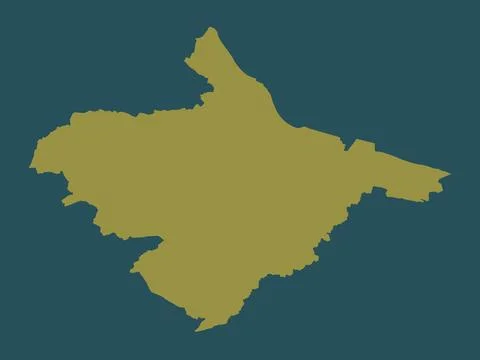 Falkirk, Scotland - Great Britain. Solid color shape Stock Illustration