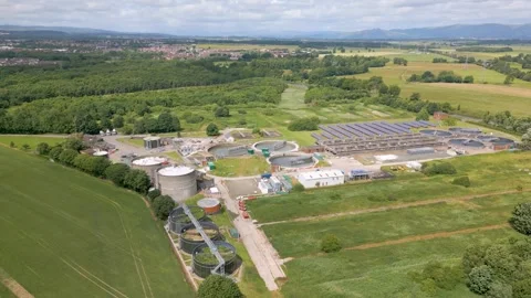 Falkirk watersystem, Scotland Stock Footage 246387897