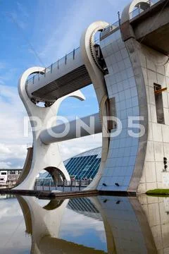 Falkirk wheel Stock Photos