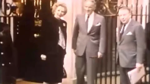 Falklands War. The offensive of the British troops. Apr1982  (9) Video stock 232879157