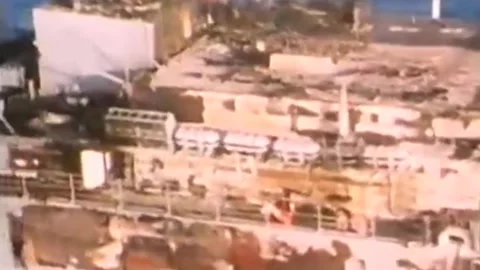 Falklands War. The offensive of the British troops. Apr1982  (12) Stock Footage 232879171