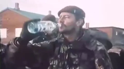 Falklands War. The offensive of the British troops. Apr1982  (26) Stock-Footage 232879273