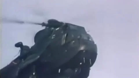 Falklands War. The offensive of the British troops. Apr1982  (36) Video stock 232879341