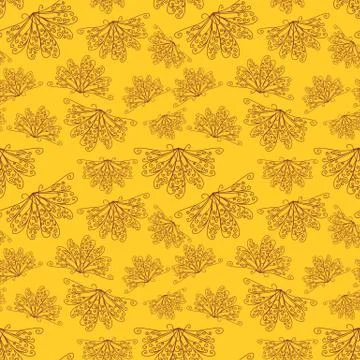 Fall abstract pattern Stock Illustration