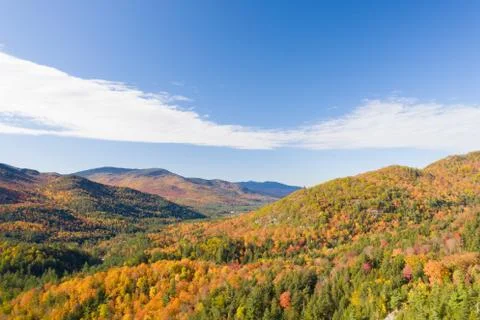 Fall Adirondack Mountains Stock Photos