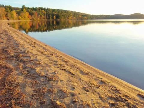 Fall in algonquin Stock Photos