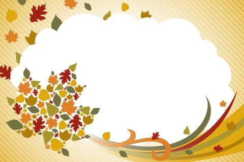 Fall Autumn Background Illustration Stock Illustration