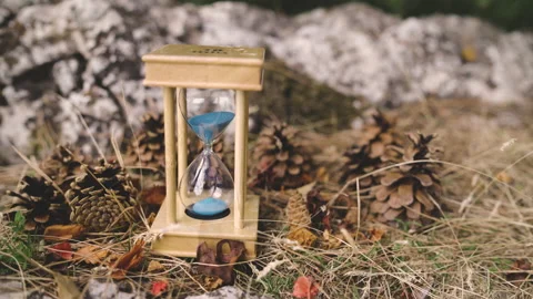 Fall back time change close up Stock Footage 204012396