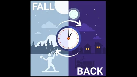 Fall back time Stock Footage 321217857