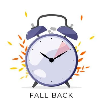 Fall back vector illustration Stock Illustration