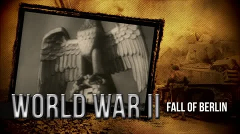 Fall of Berlin | Title Opener | World War 2 Stock Footage 12587467