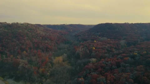 Fall Bluffs Video stock 220576462