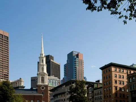 Fall in Boston Stock Photos