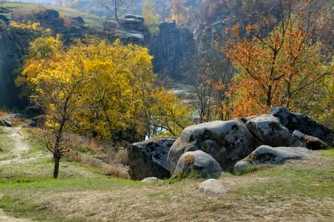 Fall in a canyon Photos