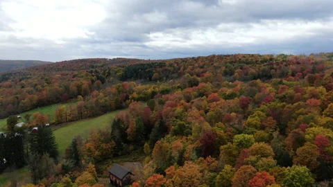 Fall in the Catskills, Upstate New York 動画素材 289780989