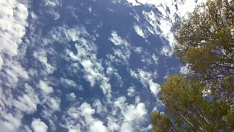 Fall Clouds Stock Footage 95873691