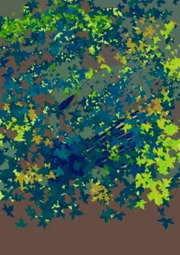 Fall Colors Background Ilustração Stock