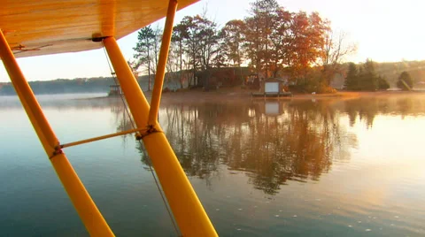 Fall Colors Out Wing Vídeo Stock 33464837