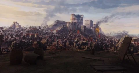 Fall of Constantinople Stock-Footage 64071619
