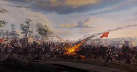 Fall of Constantinople Stock-Footage 64071694