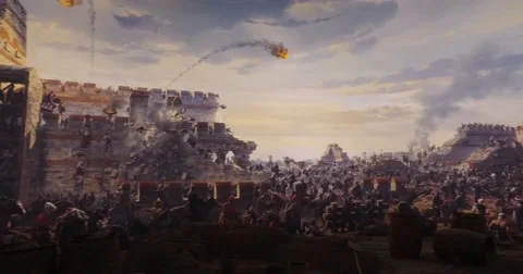 Fall of Constantinople Stock-Footage 64071697