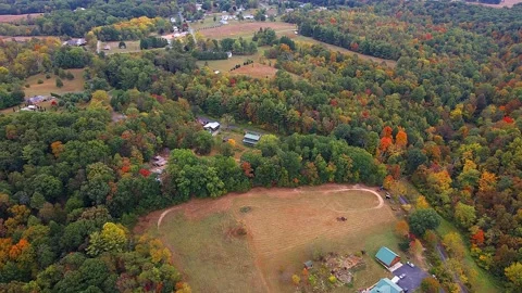 Fall Day in Pennsylvania Stock Footage 140192870