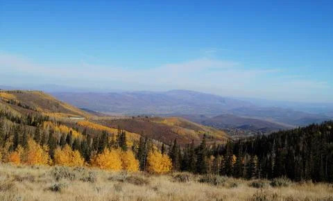 Fall in Deer Valley Stock Photos