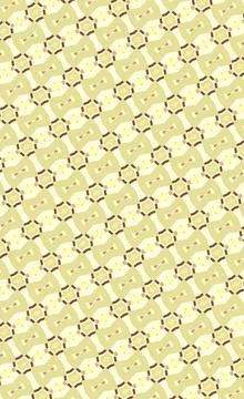 Fall dried maize stroke-based seamless line-art background with canary silk, fla Stock Illustration