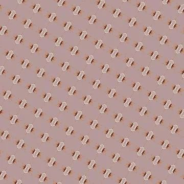 Fall earthy blood palette patterned wallpaper-style design in khaki, leather, dr Stock Illustration