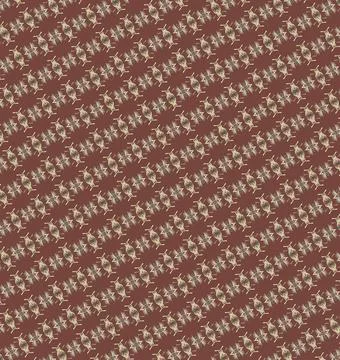 Fall earthy conifer stroke-based surface pattern with tropical tree-inspire.. Stock Illustration