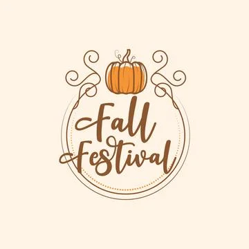 Fall Festival element Vector design illustration Stock Illustration