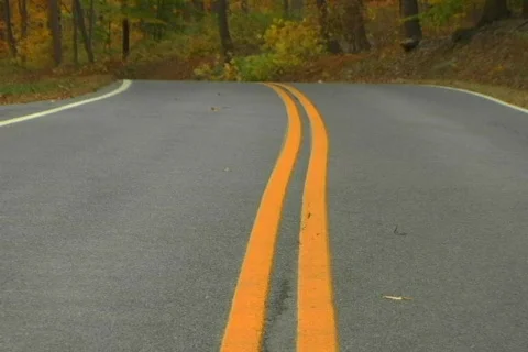 Fall foliage road Stock Footage 282262