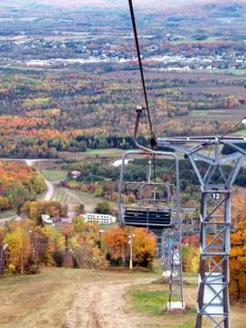 Fall foliage tour Stock Photos