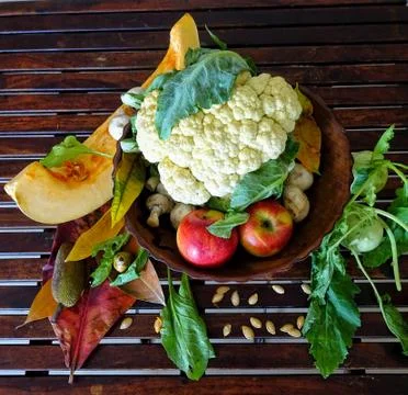 Fall Food Fotos Stock