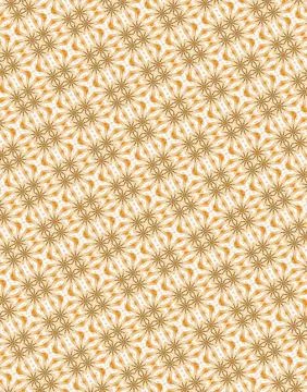 Fall golden amber: patterned wallpaper-style design in frost white, honey, .. Stock Illustration
