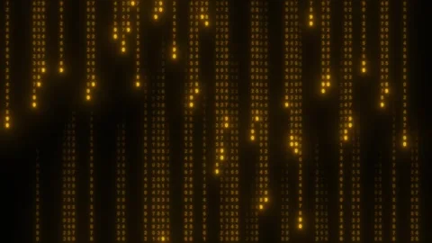 The Fall of Golden Numbers, Programming and the Digital Background 動画素材 283359178