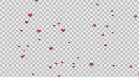 Fall Heart 2 Background + Alpha Channel Stock Footage 57217004