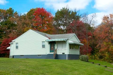 Fall home Stock Photos