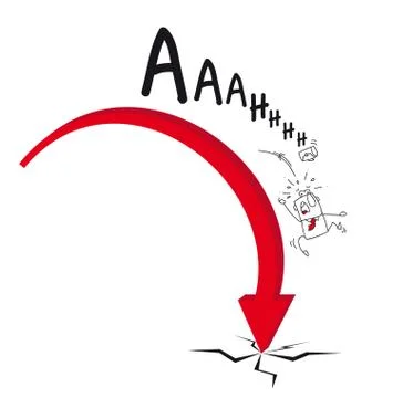 The fall Stock Illustration