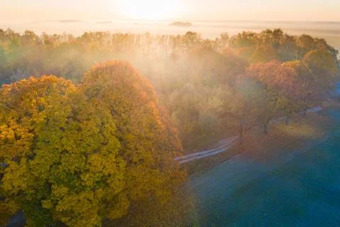 Fall landscape Stock Photos