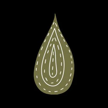 Fall leaf icon vector illustration. Hand drawn colorful design. Isolated graphic 스톡 일러스트