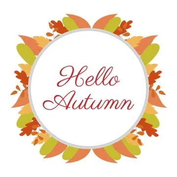 Fall leaves Stock Illustration