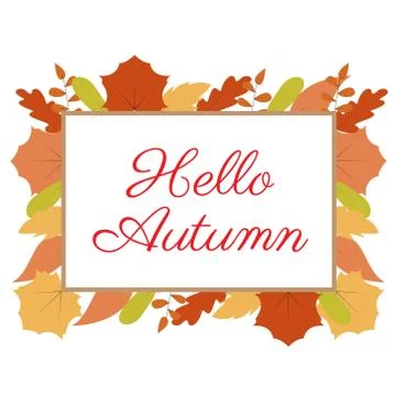 Fall leaves Stock Illustration