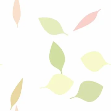 Fall Leaves Seamless Vector Pattern - Repeating ornament for textile, wraping 스톡 일러스트