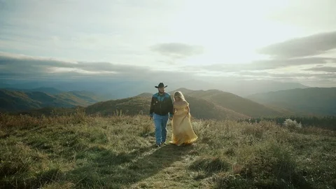 Fall on Max Patch Mountain Appalachian Mountains, Tennessee &amp; North Carolina Stock-Footage 86762194