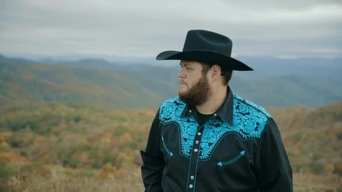 Fall on Max Patch Mountain Appalachian Mountains, Tennessee &amp; North Carolina Stock Footage 87715866